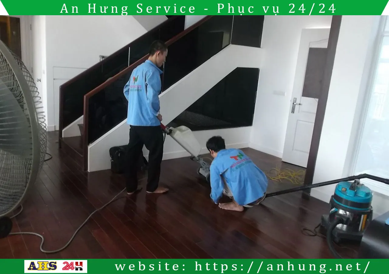 Read more about the article Đánh bóng sàn gỗ